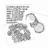 Coloring Psalm Adult Pages Printable Psalms sketch template