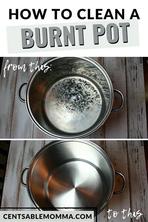 clean  burnt pot cleaning hacks diy cleaning hacks cleaning