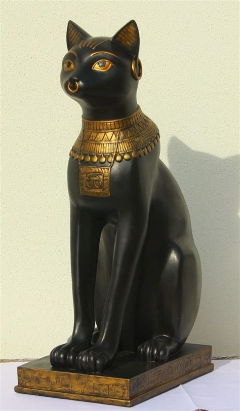 Large 25 Tall Cat Goddess Bastet Ancient Egyptian