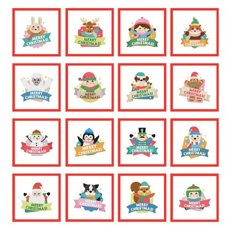 dollar week day   merry christmas labels embroidery super deal