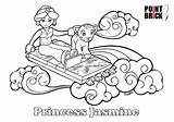 Lego Princess Jasmine Coloring Pages Disney Colorare Da Disegni Elves Di Naida Wonder Template Aladdin Articolo sketch template