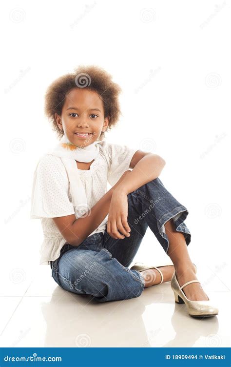 cute african girl stock photo image  portrait hair