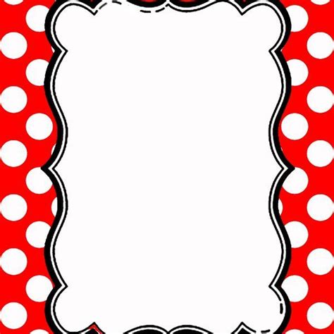 customizable polka dot border in any color polka dots polka dots