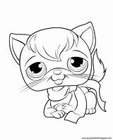 Coloring Pages Pet Shop Littlest Printable Choose Board Book sketch template