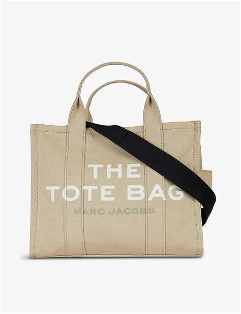 marc jacobs  tote canvas tote bag selfridgescom