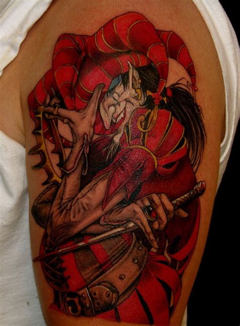 34 colorful jester tattoos with unique and amazing meanings tattoos win