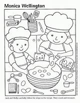 Coloring Cooking Pages Kitchen Kids Pizza Activities Print Printable Clipart Template Fun Games Library Bac Fight Amp Glidergossip Bad Popular sketch template
