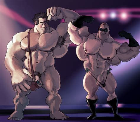 Rule 34 Bara Cash Crossover Disney Flexing Gay Male Male Only