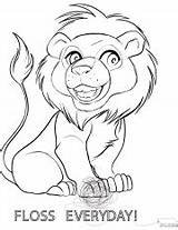 Rasta Lion Template Coloring sketch template