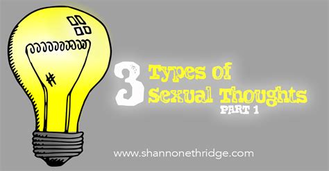 3 types of sexual thoughts part 1 official site for shannon ethridge