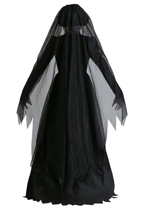 womens lady  black ghost costume
