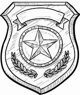 Badge Fbi Badges Firefighter Eagles Coloringsky Lhfgraphics Officer Yayimages sketch template