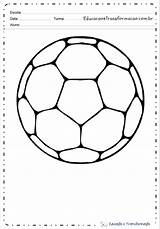 Bola Futebol Atividades Russia sketch template