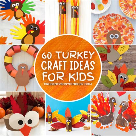 thanksgiving turkey crafts  kids prudent penny pincher