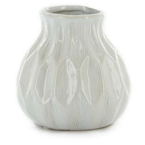 White Geometric Vase Hobby Lobby Ceramic Flowers Geometric Vases