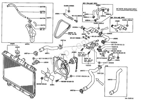 toyota corolla big body  engine diagram toyota corolla toyota diagram