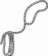 Rope Suicide Lasso Cowboy Coloring Template Sketch sketch template