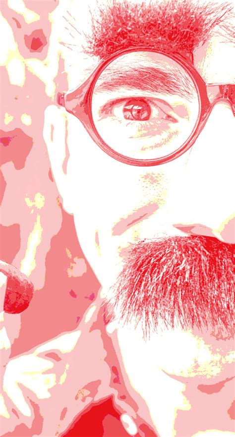 Character Man Glasses Beard Red Wallpaper Sc Iphone8