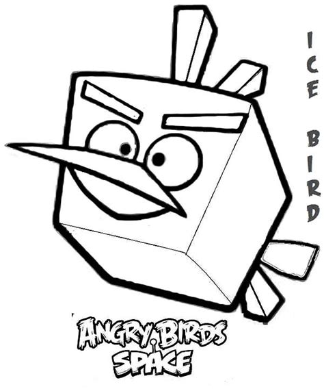 printable angry birds space coloring pages