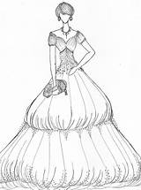 Topmodel Malvorlagen Img12 Kleid sketch template