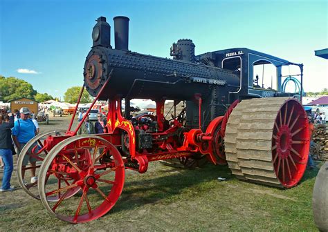 avery   hp steam traction engine   buckley  engine