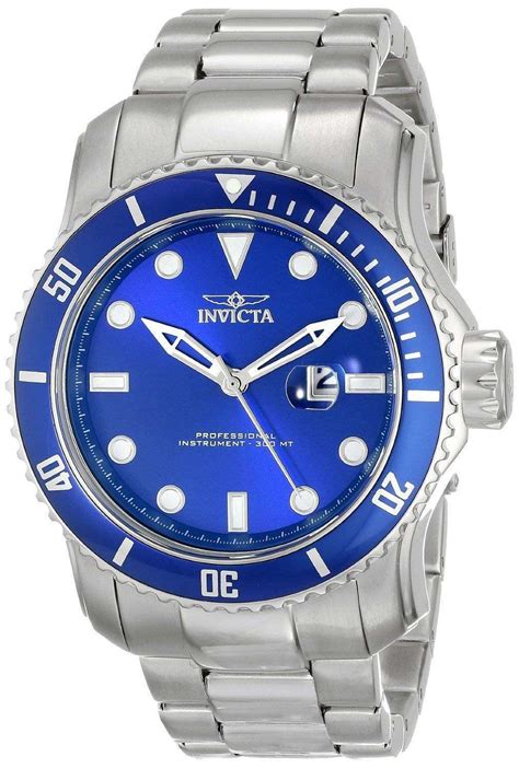 invicta pro diver blue dial 15076 mens watch citywatches in