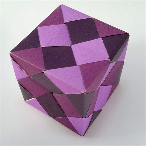 cube paper model printable cube pattern  template wurfel basteln