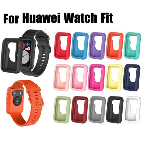 huawei  fit case soft silicone protection cover huaweiwatch fit