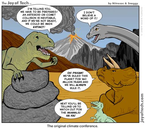 climate conference joyoftech dinosaur comics funny comics and strips cartoons funny