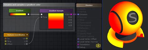 unity products amplify shader editor gradient amplify