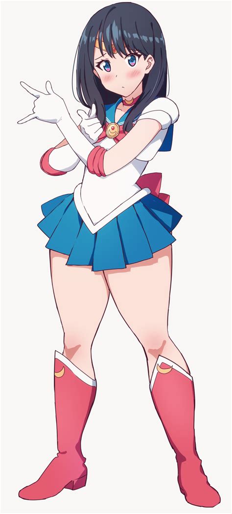 Safebooru 1girl Arigiep Bishoujo Senshi Sailor Moon Black Hair Blue