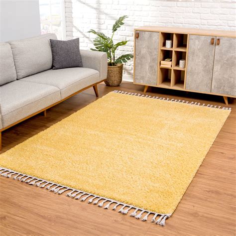 geel vloerkleed kopen die vindt  bij omid carpets
