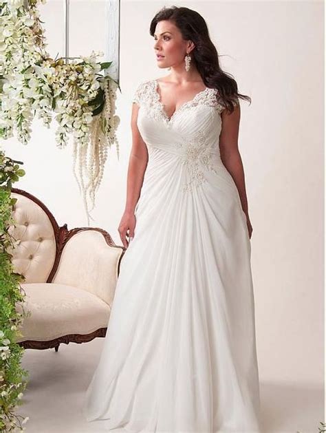 50 Decent Wedding Dresses For Older Brides Over 60 Plus Size Women