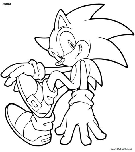 yellow sonicexe coloring pages coloring pages