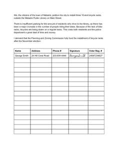 petition form long template template printable templates petition