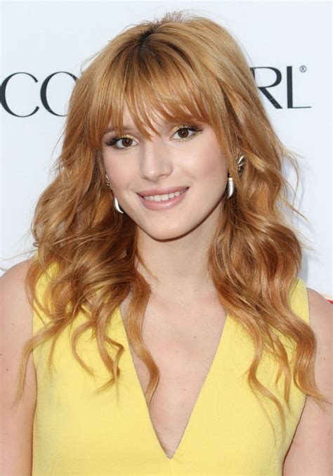 bella thorne super cute long blonde wavy hairstyle with bangs for teenagers styles weekly