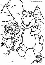 Barney Coloring Pages Cartoon Color Printable Dinosaur Sheets Kids Character Friends Print Characters Book Cartoons Clip Sheet Chicken Purple Penguin sketch template