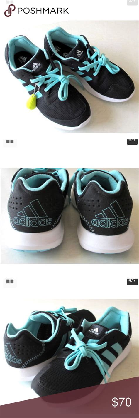 adidas cloud foam ortholite running sneakers adidas cloud foam running sneakers black  teal