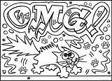Graffiti Coloring Pages Coloring4free Kids Printable Related Posts sketch template