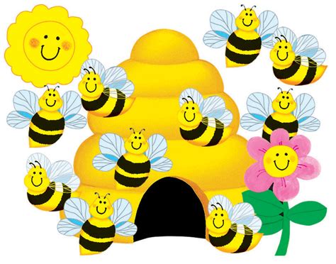 busy bees  folk visualsbetty lukens