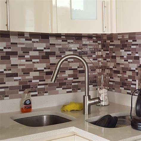 peel stick kitchen backsplash wall tiles    set