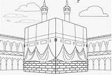Miraj Wal Isra Mosque sketch template