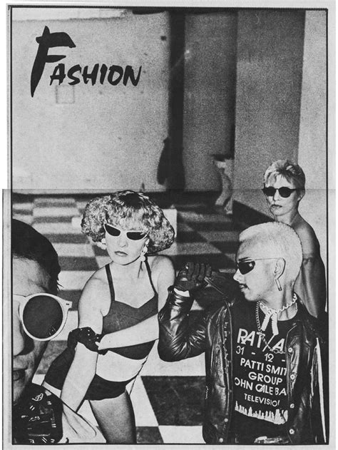 fashion spread from new wave magazine issue 1 san fran