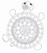 Mandala Coloring Turtle Pages Adult Book Favecrafts Printable Intricate Sea Books Crafts Colouring Tartarughe Colorare Da Diy Craft Idee Choose sketch template