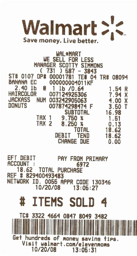 buy receipt template