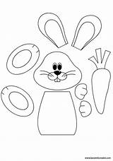 Easter Crafts Kids Bunny Craft Templates Preschool Template Spring Worksheets Coloring Pages Projects Parentinghealthybabies Colouring sketch template
