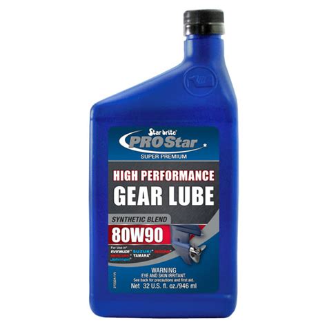 gear lube synthetic   units  oz