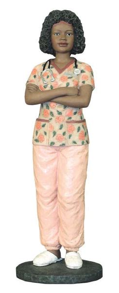 African American Modern Nurse Figurine It S A Black