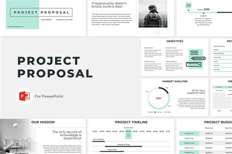 project proposal powerpoint template creative powerpoint templates creative market