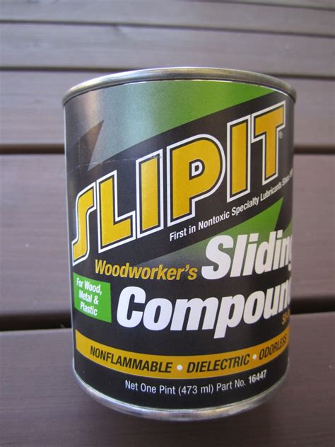 slipit sliding compound review lubricate wood windows  drawers
